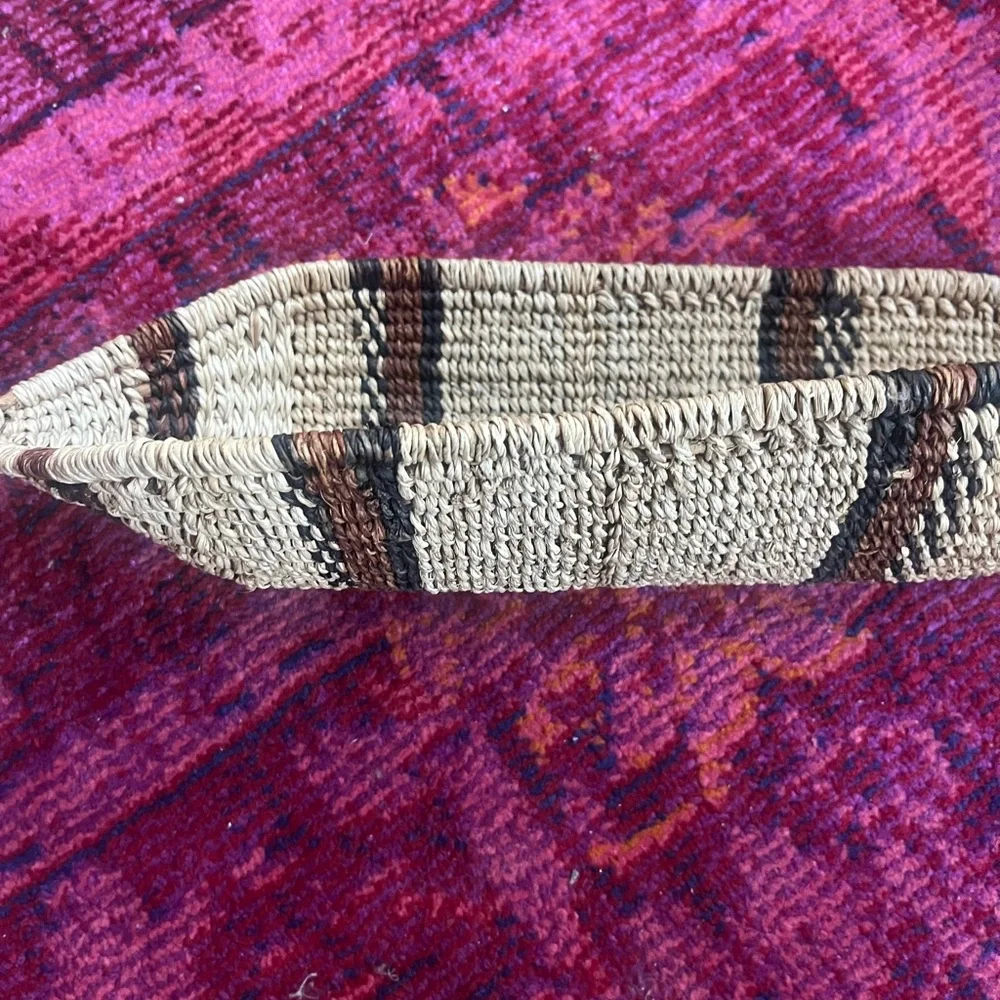 Ethiopian Hand Woven Gambella Canoe Basket